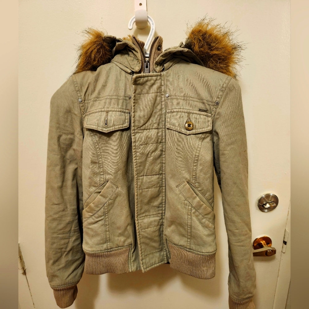 TNA Jacket, Beige, Size XXS, VGUC